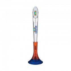 Reklaminis tušinukas su laikikliu "DESKPEN Levistor Ice"