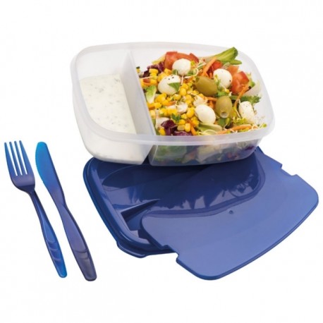 Plastic box with cutlery Matino