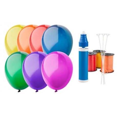 Reklaminis balionas, sodrios spalvos "CreaBalloon"