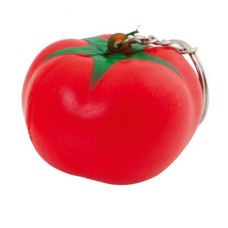 Reklaminis raktų pakabukas su antistresiniu žaisliuku "Fruty Tomato"