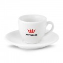 Reklaminis puodelis su lėkštute "Princess espresso"