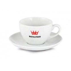 Reklaminis puodelis su lėkštute "Princess coffee"