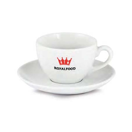 Reklaminis puodelis su lėkštute "Princess coffee"