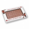 Reklaminė šokolado plytelė "Calories Tablet"