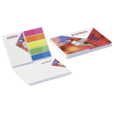 Reklaminis bloknotas su lipniais lapeliais "ComboSoft"