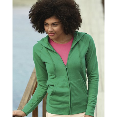 Reklaminis megztinis "Lightweight Hooded Sweat Jacket Lady-Fit"