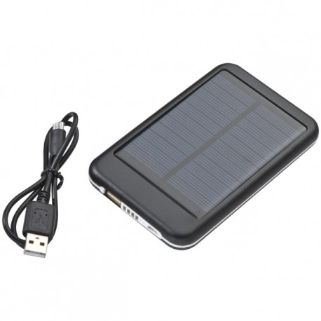 Reklaminis Power Bank su saulės baterija "Philadelphia"