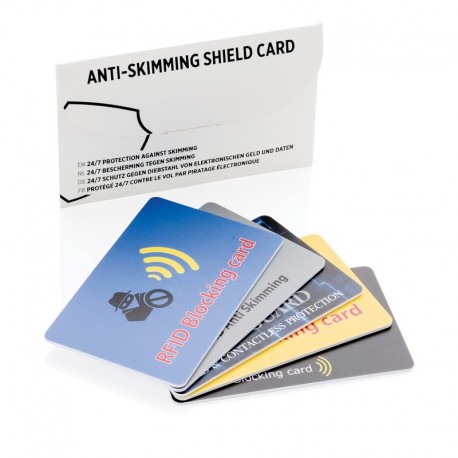 Reklaminė apsauginė kortelė RFID 