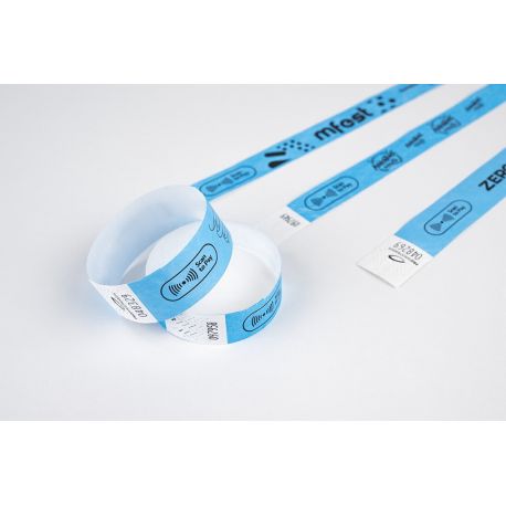 Tyvek medžiagos RFID apyrankės